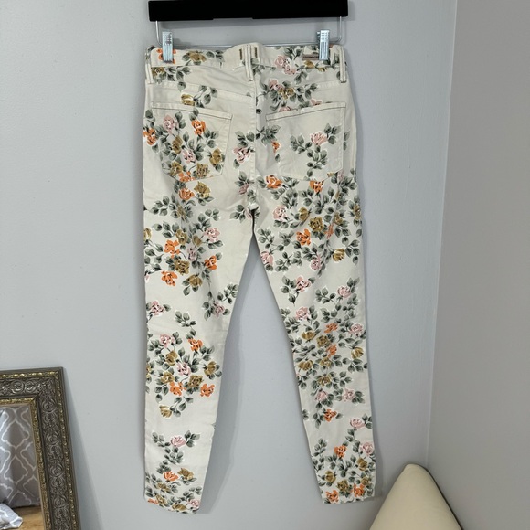 Citizen of Humanity Thompson floral medium rise 29” skinny size 27 - Picture 3 of 8